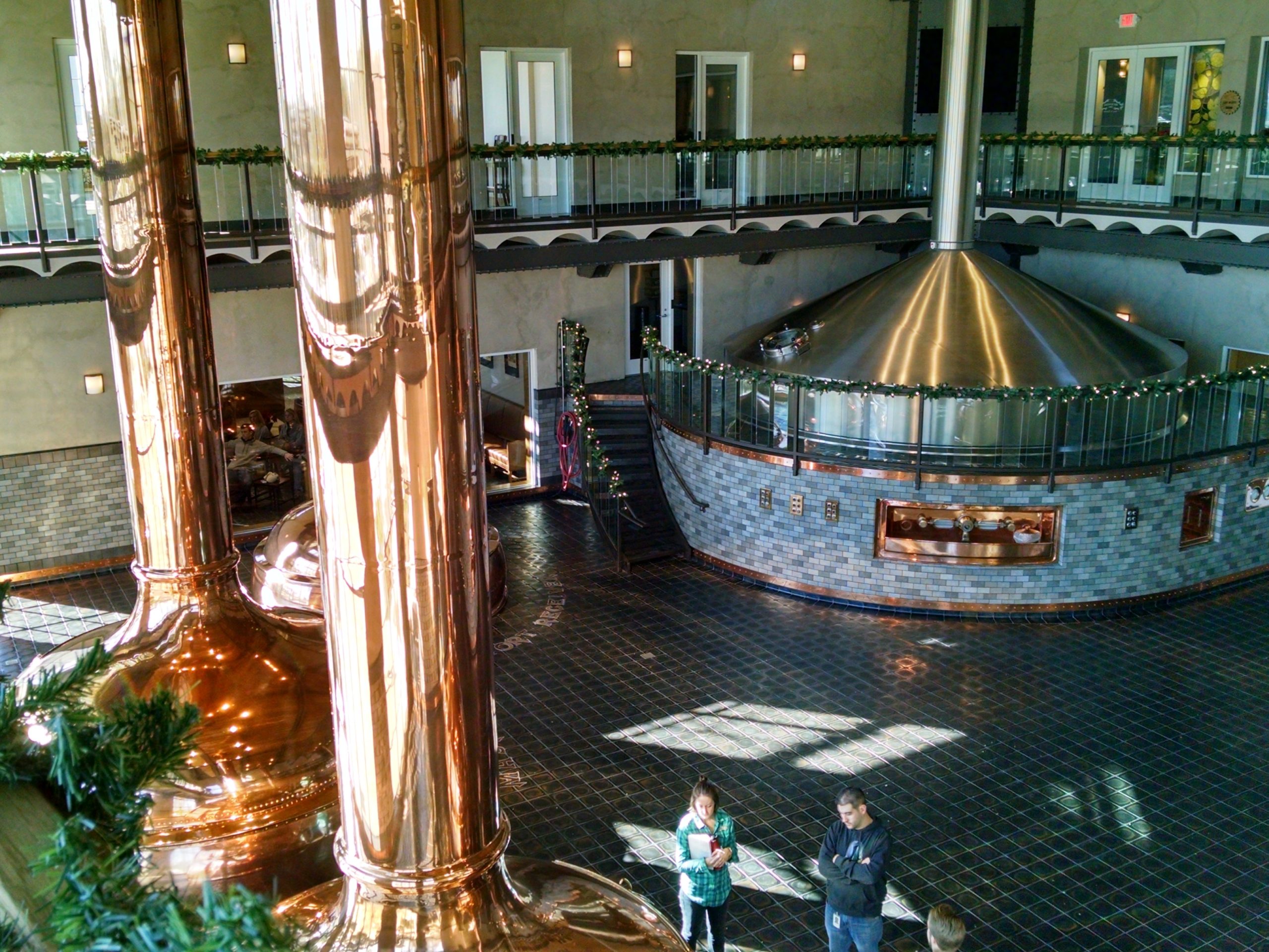 Can you see the tile work on the lauter tun?