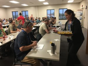 And of course, you need sour beer samples from New Belguim Brewing Co. to be pair with a great presentation on sour beers. 